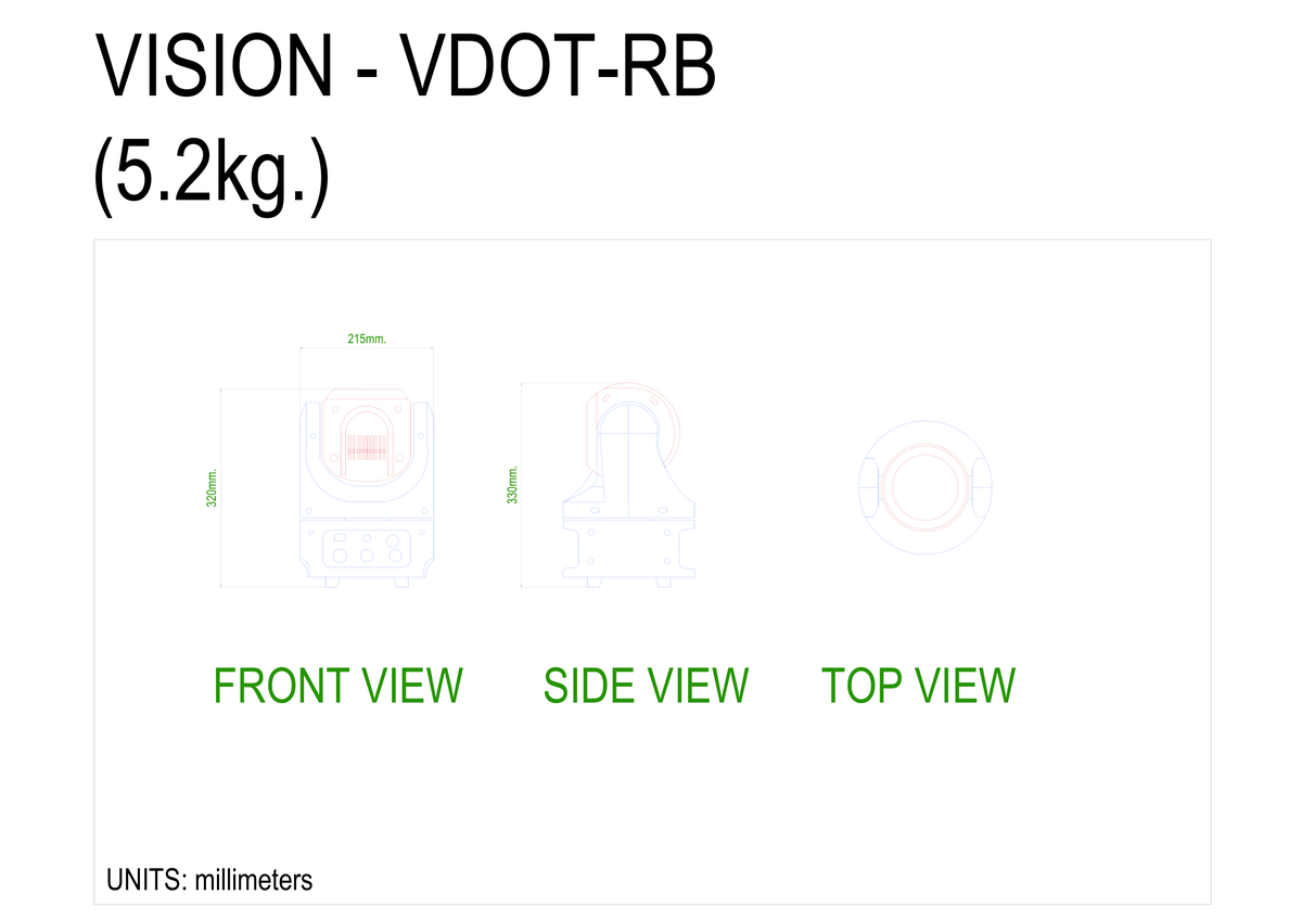 Technical drawing for VDOT-RB