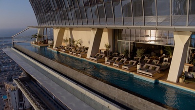 Aura Sky Pool — portfolio project