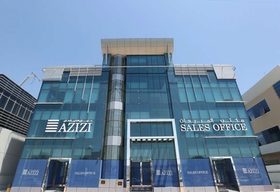 Azizi Sales Office — portfolio project