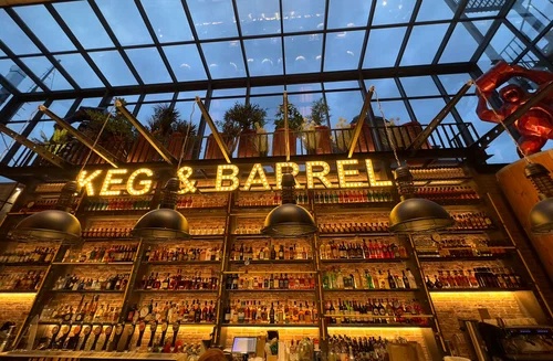 Keg & Barrel — portfolio project