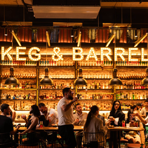 Keg & Barrel — portfolio project