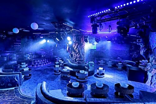 Morjana nightclub AVL installation