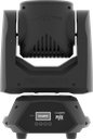 Pixie Beam 60W single source moving LED beam luminaire with continuous rotation