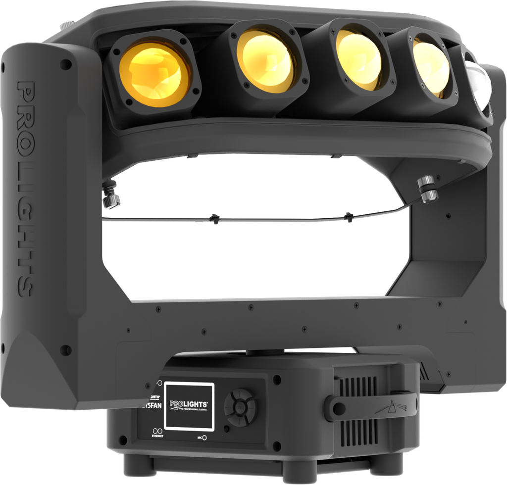 Air 5Fan 5x40W moving head linear, pivot, mirror and pixel effect
