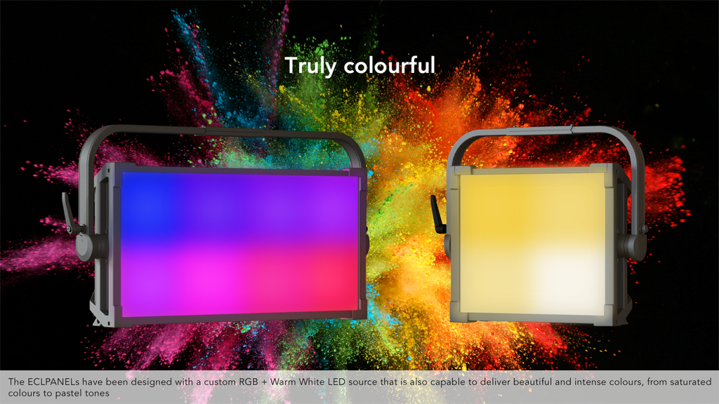 EclPanel TWC 740W Tunable White and colourful LED soft light with pixels and lighting effects (driven @ 430W)