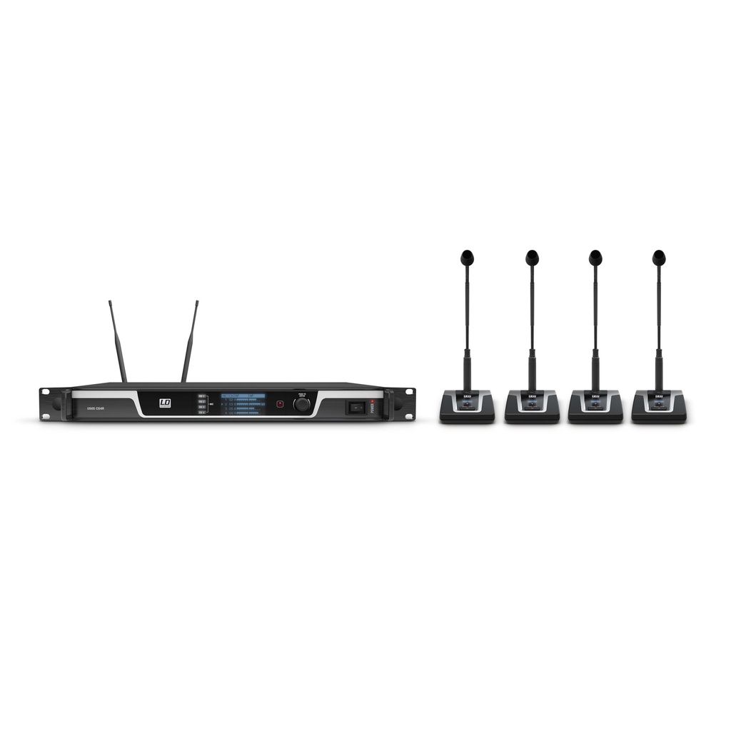 U505 CS 4 - 4-Channel Wireless Conference System