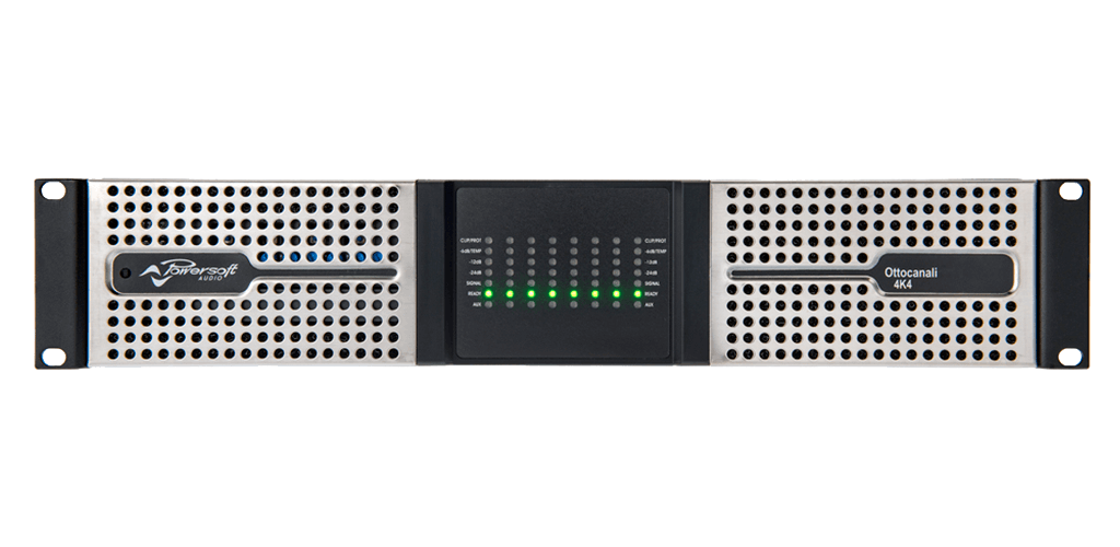Ottocanali 4K4 DSP+D - 4000W/8-channel Flexible Amplifier
