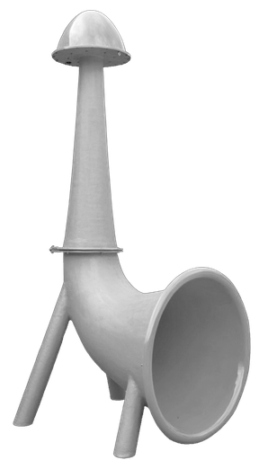 HYDRA SUB 18" 7.1single curve - WHITE