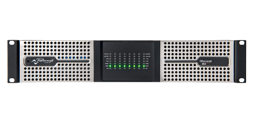Ottocanali 8K4 DSP+D - 4000W/8-channel Flexible Amplifier with DSP and Dante™