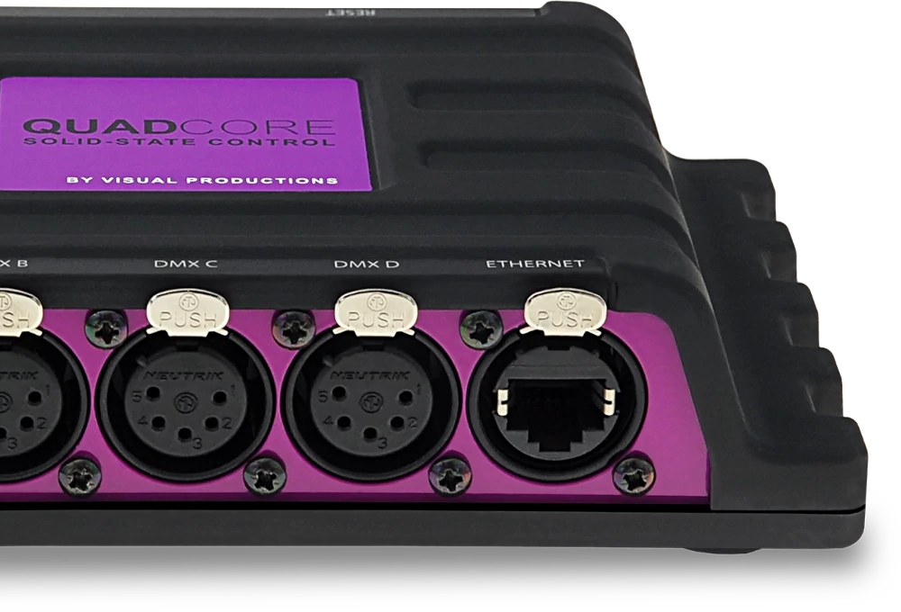 Image of Visual Productions QuadCore - 4-universe solid-state architectural lighting controller