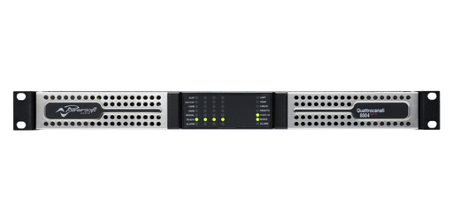 Quattrocanali 8804 DSP+D - 9600W/4-channel Flexible Amplifier with DSP and Dante™
