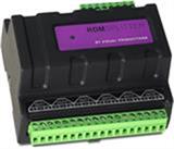 Visual Productions RdmSplitter (RJ-45) - DIN rail DMX/RDM Splitter/Booster