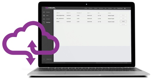 Image of Visual Productions Purple CloudRemote management - Beta Status